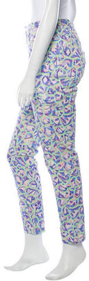 Peter Pilotto Printed Skinny Jeans w/ Tags