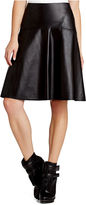 Thumbnail for your product : BCBGMAXAZRIA Skirt, Faux-Leather A-Line