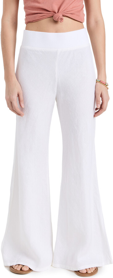 Enza Costa Linen Bias Pants