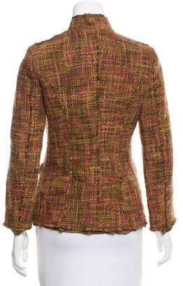 Philosophy di Alberta Ferretti Long Sleeve Tweed Jacket