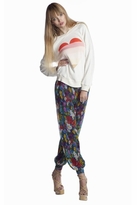 Thumbnail for your product : Wildfox Couture Beach Heart Gidget Sweatshirt in Dirty White