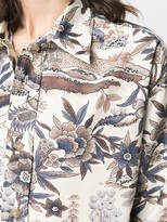 Thumbnail for your product : Nanushka Floral-Print Shirt