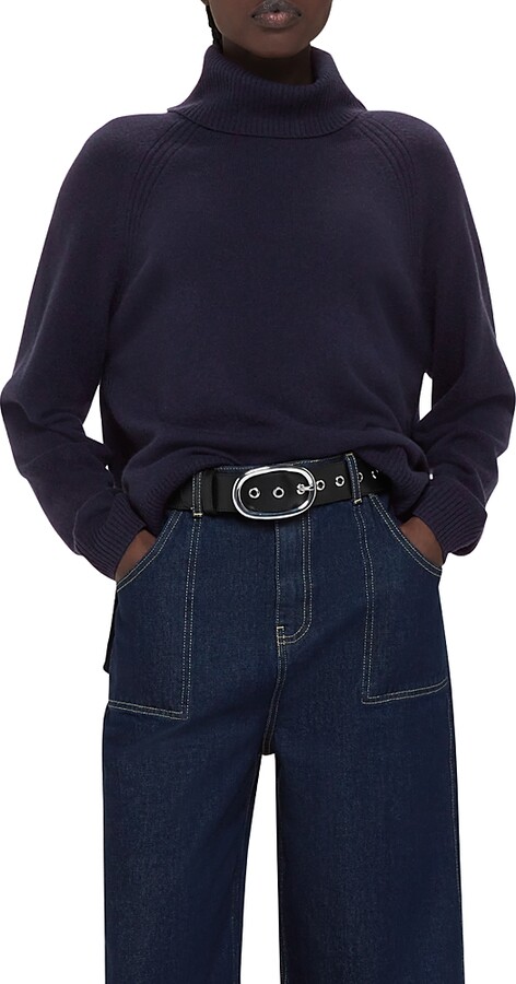 Whistles Cashmere Turtleneck Sweater