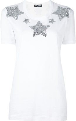 Dolce & Gabbana sequin star T-shirt