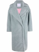 Thumbnail for your product : Giada Benincasa Slogan Single-Breasted Coat