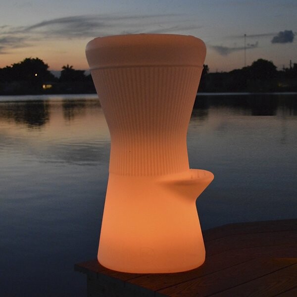 Artkalia Biarritz LED Stool in White