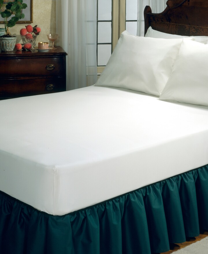 Fresh Ideas Fitted Vinyl Mattress Protector, King