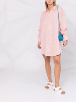 Thumbnail for your product : Denimist Button pinstripe shirtdress