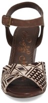Thumbnail for your product : Naughty Monkey Women's Agyness Genuine Calf Hair Wedge Sandal