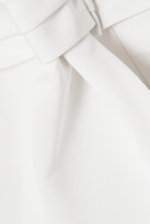 Thumbnail for your product : Brandon Maxwell Silk-faille Mini Dress - Ivory