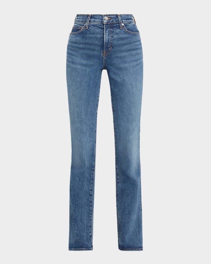 Veronica Beard Beverly High-Rise Skinny Flare Jeans
