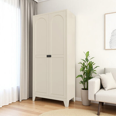 Latitude Run 71'' 2 Shapely Door Cabinet With Lock