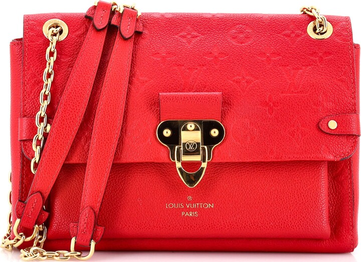 Louis Vuitton Vavin Handbag Monogram Empreinte Leather PM