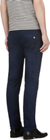 Thumbnail for your product : Balmain Indigo Quilted Biker Jeans