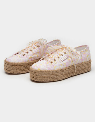 peach platform shoes