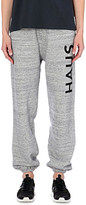 Thumbnail for your product : Golden Goose Branded cotton-jersey jogging bottoms