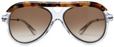 Thumbnail for your product : Roland Mouret Hudson Aviator Sunglasses