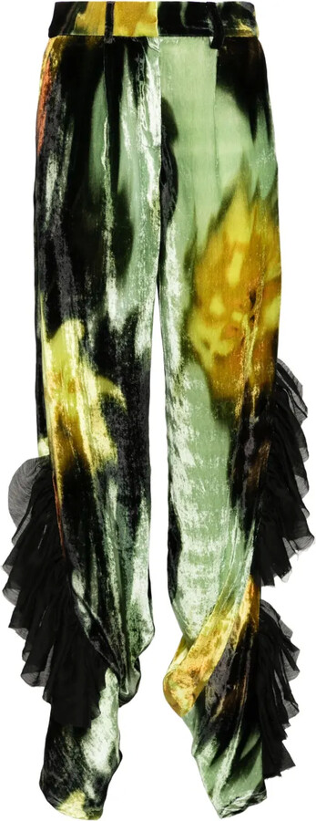 Collina Strada Velvet Trousers