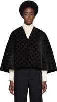 Thumbnail for your product : Gucci GG velvet cape