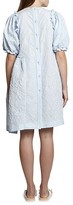 Thumbnail for your product : Simone Rocha Puff-Sleeve Jacquard Babydoll Dress