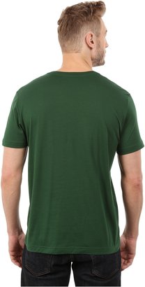 Lacoste Short Sleeve V-Neck Pima Jersey Tee Shirt