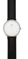 Thumbnail for your product : Daniel Wellington Sheffield 40mm Watch with Black Leather Band