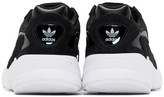 Thumbnail for your product : adidas Black and Silver Falcon Sneakers