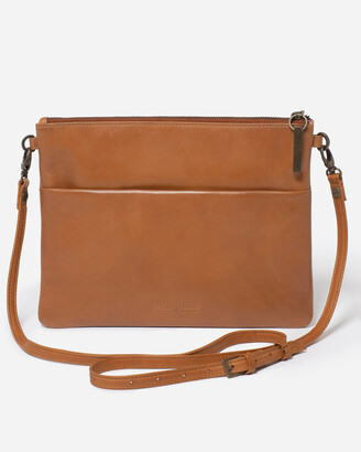 Stitch & Hide Women's Brown Leather bags - Juliette Classic Collection Clutch Bag