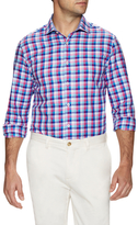 Thumbnail for your product : James Tattersall Check Print Dress Shirt