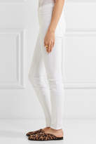Thumbnail for your product : J Brand Maria High-rise Skinny Jeans - White