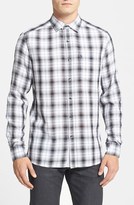 Thumbnail for your product : Kenneth Cole New York Trim Fit Plaid Sport Shirt