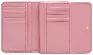 Miu Miu Matelasse Nappa Leather Wallet