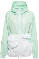 Thumbnail for your product : adidas by Stella McCartney Technical hooded jacket