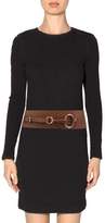 Thumbnail for your product : Gucci Leather Horsebit Belt