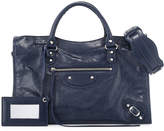 Thumbnail for your product : Balenciaga Classic City Lambskin Shoulder Bag, Blue