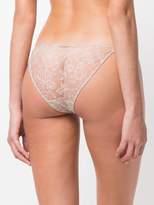 Thumbnail for your product : Carine Gilson lace and tulle briefs