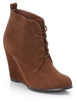 Thumbnail for your product : La Redoute MADEMOISELLE R Suede Wedge Ankle Boots