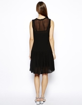 Thumbnail for your product : Twenty8Twelve Georgette Drop Waist Sleeveless Dress