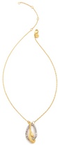 Thumbnail for your product : Alexis Bittar Crystal Encrusted Fish Hook Necklace