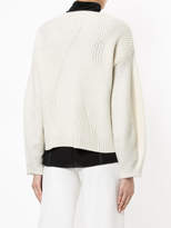 Thumbnail for your product : Anrealage ribbed knit jumper