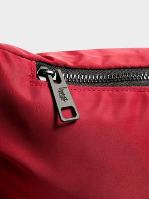 Stussy Unisex Bar Waist Bag in Red