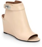 Thumbnail for your product : Givenchy Leather Wedge Sandals