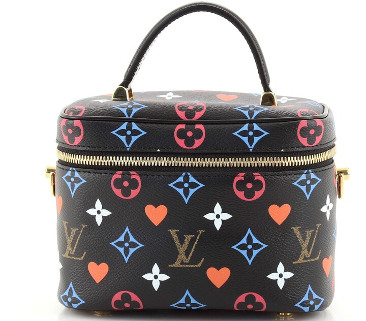 Louis Vuitton Monogram Game On Vanity PM - Black Handle Bags