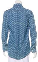 Thumbnail for your product : Steven Alan Printed High-Low Top
