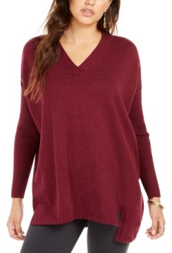 Style&Co. Style & Co V-Neck Tunic Sweater, Created for Macy's