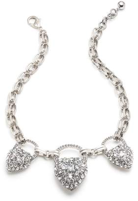 Lulu Frost Nina Triple Drop Necklace - Clear