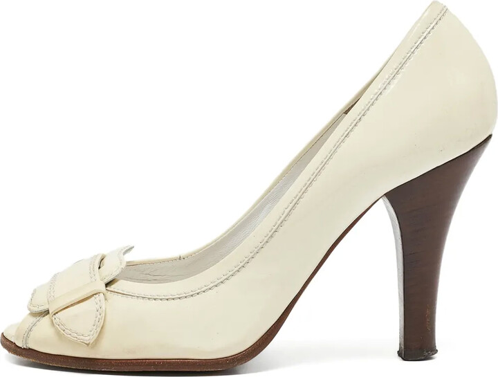 Fendi Pre-Owned 120mm Leather Pumps
