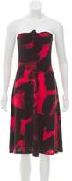 Thumbnail for your product : Michael Kors Printed Silk Dress