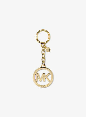 Michael Kors Gold-Tone Logo Key Chain