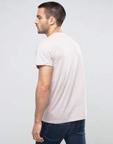Thumbnail for your product : New Look T-Shirt With Roll Sleeve In Pink Marl